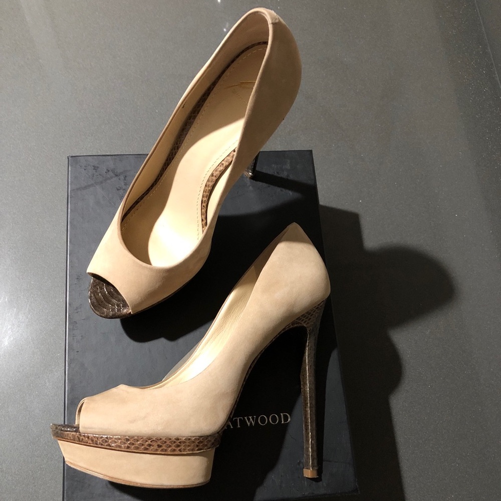 Nude Brian Atwood pumps